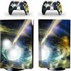 YLMKMVLCZC Decalcomania Per PS5 Skin Disc Edition Anime Console E Controller Vinile Cover Wraps Per PS 5 Version(0235) Pellicola Protettiva(14)