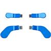 Dakexiong 4 palette di controllo Elite per controller Xbox One Elite, kit di accessori di ricambio in metallo per controller Xbox One Elite Series 2/Elite 2 Core (blu)