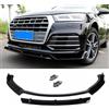 LISHAOWUDI Auto Spoiler Anteriore per AUDI SQ5 Q5-Sline 2018 2019 2020 S, Frontali Labbro Paraurti Anteriore Sottoparaurti Spoiler Splitter Protector