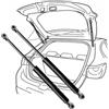LVSJY 2x Molle a Gas Portellone Posteriore Ammortizzatori Baule per Ssangyong Tivoli Off-Road 2015-2021 (OEM-714503500) -47,3 cm,