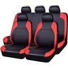 ZYYUUJ 5 Posti Auto Set Coprisedili per Ford C Max 2003 2004 2005 2006 2007 2008 2009 2010,Set Completo Copri Sedile Protezione Rivestimento Traspirante Accessori Interno,A