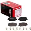 Brembo Pastiglie freno Brembo Anteriore P 30 102. Set di 4 | Compatibile con: HYUNDAI i30, i30 FASTBACK, KIA OPTIMA Sportswagon