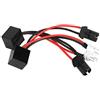 Duokon - Fari LED T10 per auto, Canbus Decoder, dispositivo anti sfarfallio, resistenza "Error Canceller", 2 pezzi