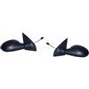 EASYSHOP24H Set 2 Specchio Specchietto Retrovisore Esterno Destro e Sinistro Compatibile Per Lancia Ypsilon da 1996 a 2003 Meccanico Nero