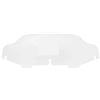 Punxdda Parabrezza Moto Spoiler Per Electra Per Street Per Glide Per Touring Per Ultra Limited 1996-2013 Parabrezza Carenatura Copertura Del Parabrezza 4.5'' 6 7'' Parabrezza Moto Deflettore(Clear 7inch)