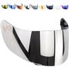 VRacing Visiera per casco Agv K5 K1 K3 sv K5s S4-sv Horizon Skyline Stealth-sv Visiera trasparente blu fumo Iridium oro specchio di ricambio Gt-2 non originale (specchio argento)