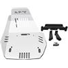 vansn TRK502 TRK520X Piastra paramotore in alluminio Protezione motore Coperchio di protezione del telaio compatibile con gli accessori TRK 502 502X(Silver)