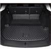 Oxektgb Vasca Baule Tappeto Per OMODA 9 Per PHEV Per SHS Per C9 Per PHEV 2025+ Tappetino Per Bagagliaio Protezione Per Bagagliaio Posteriore Tappetino Pelle(Black beige mat)