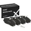 RIDEX 402B0195 Set d'assale Kit pastiglie freni Anteriore Compatibilità con NISSAN TERRANO II R20