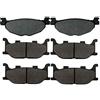 Yerbay Pastiglie freni Anteriore/Posteriore kit per YAMAHA XP 500 T-Max 2004-2007/ YP 400 Majesty 2005-2013