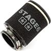 Stage6 Filtro aria Stage6 a doppio strato, rotondo/dritto, 70 mm, nero