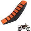 generico copri sella moto Compatibile con Ktm LC4 690 Baja 2007-2008，Protezione solare e antiscivolo, accessori per moto coprisella moto (Black Orange)