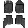 IMJ-Global Tappetini Auto Gomma ProLine 3D su Misura Compatibili con Ford Ranger V 2015-2022 Raptor, post-facelift, Set Completo di Tappeti Auto TPE per Migliorare Look e Sportività