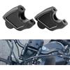 TOTHERIDER Riser per manubrio moto 45 mm in alluminio per Honda Rebel 1100 500 300 250 CMX 1100 CMX 500 CMX 300 CMX 250 2017-2025 (nero)