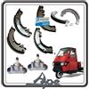Piaggio KIT GANASCE CEPPI FRENO FRENI ANTERIORE E POSTERIORE COMPLETO DI CILINDRETTI PER PIAGGIO APE 50 ORIGINALE PIAGGIO.