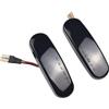 BIVOO Auto Indicatori Direzione 2 Pezzi Per Fiat Panda 169 Grande Punto Inkl Evo Doblo Fiorino Linea Idea Dinamico LED Indicatori Direzione Indicatore Laterale Luce Ripetitore Lampada Fanale Fanalino Frecci
