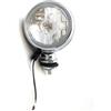 Generico 12V Fanalino Fendinebbia Anteriore Faro Supplementare Cromato Diametro 90mm Per Moto Bicicletta Lampada H3 Universale