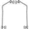 SHAD Cinghie Interne di Ricambio per Baule SH58X