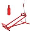 Wiltec Sollevatore per trattorino tagliaerba, max 400 kg con adattatore, fino a 35° di inclinazione