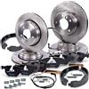 ATEC Germany Set freni incl. dischi freno anteriori Ø 320 mm ventilati + | Compatibile con: BMW 5