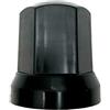 MelTruck 10x Copribulloni Protezione Dimensioni - per Camion (Nero, Altezza: 54,5 mm x Misura: Ø33 mm)