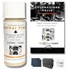 colourcare24 Ivory White Steering Wheel Retouch Kit in Faux Leather Eco-leather Restores Wear and Wear Ivory Matt Beige Steering Wheel Cover