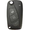 C-FUNN Flip FOB Chiave Shell Case Blade con 3 Pulsante per Fiat Panda Grande