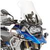 MOTOTOPGUN givi 5124dt+d5131kit cupolino trasparente compatibile con bmw r 1250 gs 2019 2020 2021 2022 mototopgun