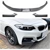 AUSMILA Kit spoiler paraurti anteriore per BMW Serie 2 F22 F23 M Sport 2014-2021