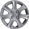 Rixto Kit di 4 copricerchi adattabili - per PEUGEOT 206/106 / 306/406 / 806 / Ranch/Bipper - diametro 14 - non originali