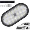 Generic da soffitto per interni auto, luce di lettura a LED per auto, lampada a cupola ricaricabile tramite USB, 6 colori, luce posteriore per ciclismo, lampada da lavoro magnetica, per auto