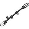 Akozon Staffa Pedane Moto, Akozon Staffa di Montaggio per Pedane Lega D'acciaio Nero Sostituzione per Pit Bike CRF50 50 70 110 125