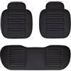 Dogkapm Coprisedili Per JAGUAR Per XF Per F-Pace Per E-pace Per I-Pace X-Type XE XJ XK Coprisedile Per Auto Cuscino Per Sedile Coprisedili auto(Black 3 PCS)