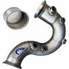 ESCAPES COSTA Downpipe compatibile con Leon 5F, Audi a3 8V, Golf 7 - Downpipe 60 mm Acciaio Inox 304 - Motori 1.6 TDI, 2.0 TDI - Include tappo Egr