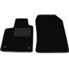 Somer Car Kit Tappetini Auto SOLO ANTERIORI 2pz compatibili con Renault Twingo 2 2007-2014 | Set 2 tappeti anteriori su misura in moquette