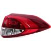 DYKGYLYS Fanali Posteriori Auto, per Hyundai Tucson 2015-2018, Fanali Posteriori Sinistro e Destro della Stessa qualità dei Fanali Posteriori Originali, C Outside Right