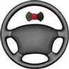 Shining Wheat Coprivolante in pelle nera per Toyota Land Cruiser Prado 120 Land Cruiser 2003-2007 Tacoma 2005-2011 4Runner 2009 Lexus LS400 1995 GX GX470 Hilux 2009-2011