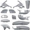 one by Camamoto kit set carene complete plastiche compatibile con (cod 773660002 colore bianco complete compatibile con gilera runner fx/fxr/vx/vxr/sp 50-125-180-200 cc anno dal 1997 al 2005)