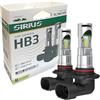 Sirius Kit 2 Lampadine LED HB3 per Fari Abbaglianti e Anabbaglianti 6500K - Sistema Air Cooling con Ventola 12V - Compatibile, Non Originali