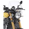 MOTOTOPGUN givi 140a+al8206a cupolino trasparente compatibile con moto guzzi v7 850 stone/special 2021 2022 2023 mototopgun