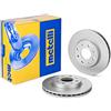 metelligroup 23-0754C Disco Freno Verniciato, Kit Composto da 2 Dischi Freno, Pezzo di Ricambio per Auto/Automobile, Certificato ECE R90