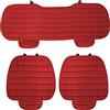 Susy Shop 3pz Coprisedile Universale Auto Di Colore Rosso Protezione Sedile 2 Anteriore e 1 Posteriore Cuscino Interni
