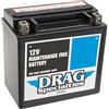 GZM Batteria AGM Maintenance-Free Drag Specialties x Compatibile Con Harley Davidson Sportster XL 1200/883, XG Street