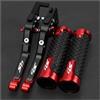 AMASONY Leva Della Frizione 2025 Per H&ONDA SH125i SH 125 125i Motociclo Regolabile Freno Frizione Leve Manopole Copertura(Red2)