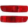 ZCera Fanalino Posteriore Per Mitsubishi Per Outlander EX 2007-2012 8337A030 8355A004 8352A005 Paraurti Posteriore Riflettore Lampada Luce Coda Posteriore Paraurti Fendinebbia Fanale Posteriore Auto(Only Ri