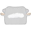 Generisch Coperta Neve Per Parabrezza - Protezione Magnetica Impermeabile a 4 strati - Copertura Parabrezza Auto - Per Interni ed Esterni Per Veicoli Camion E Auto