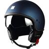 MOTOCUBO CASCO JET 22.06 BEETLE BLU OPACO TG L MOTOCUBO - VISIERA SPECCHIO A SCOMPARSA