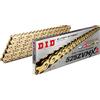 D.I.D DID Catena 525ZVM-X2 (Gold & Gold) - Lunghezza: 98 Maglie con Giunto a Rivetto (ZJ)