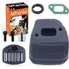 Mtanlo Linea filtro aria marmitta di scarico per Husqvarna 357 359 357XP con bullone guarnizione filtro carburante Sostituire OEM per 503917601, 537010901