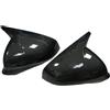 KVKQMLFEAW Calotte Specchietti Per Seat Per Leon Per Cupra Per Formentor 2020-2024 Copertura Specchietto Retrovisore Laterale Per Auto Tappo Parafango Copri Specchietto Retrovisore(Carbon)